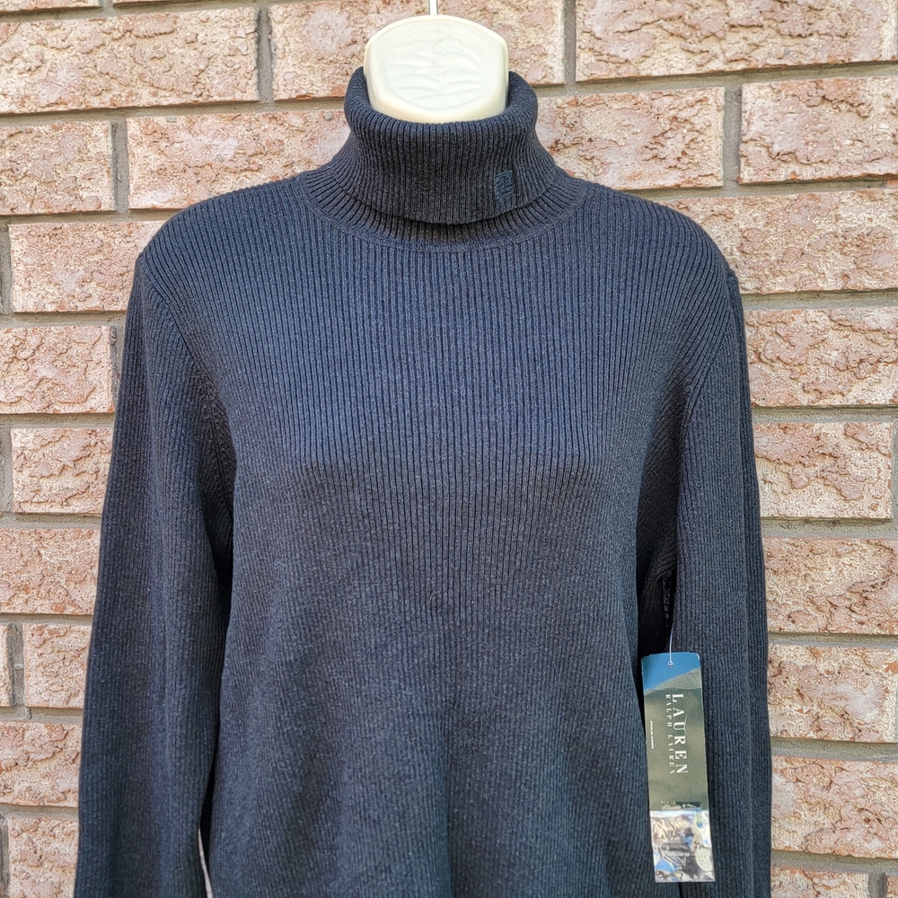 Lauren Ralph Lauren Womens Turtleneck Sweater Size L/XL Brand New